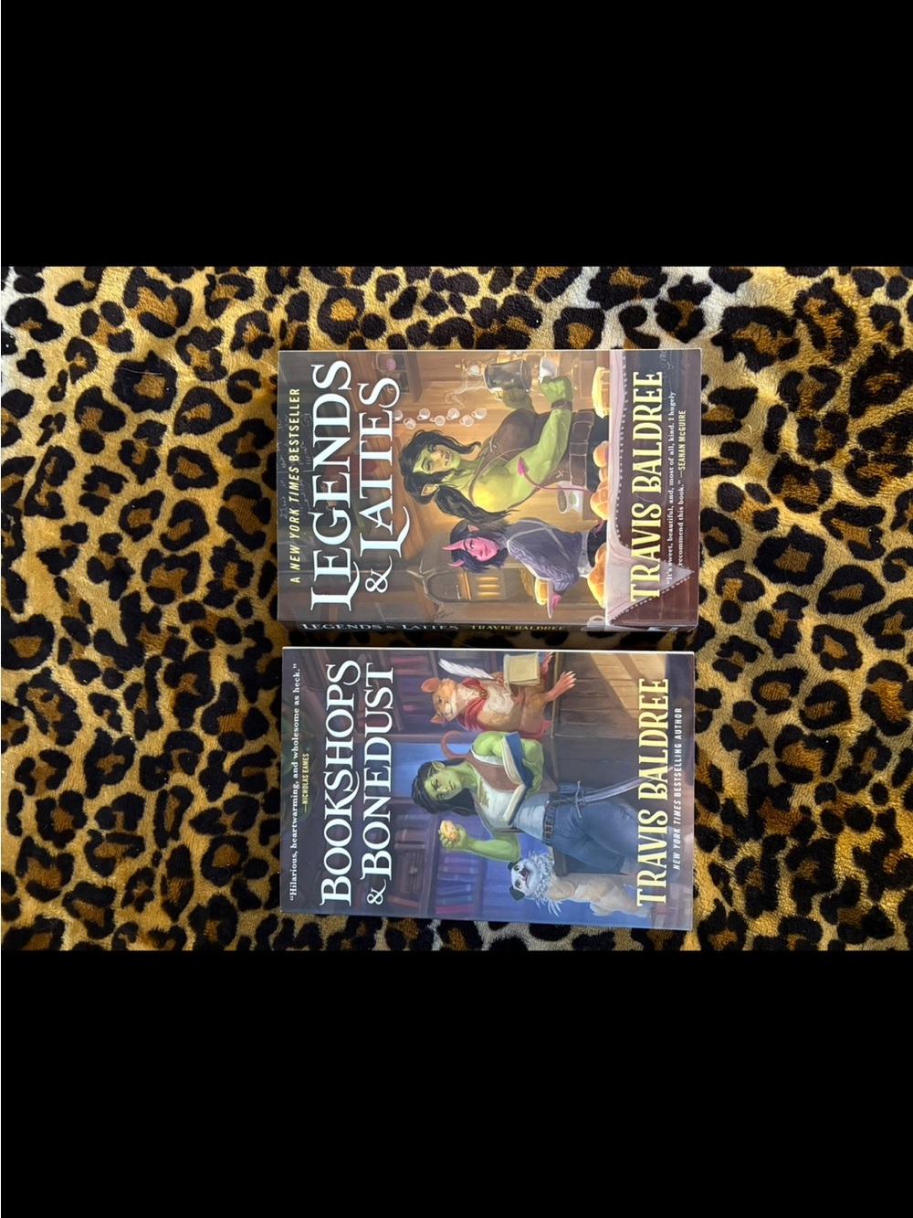 Legends & Lattes / Bookshops & Bonedust - Green Cover Paperback Set